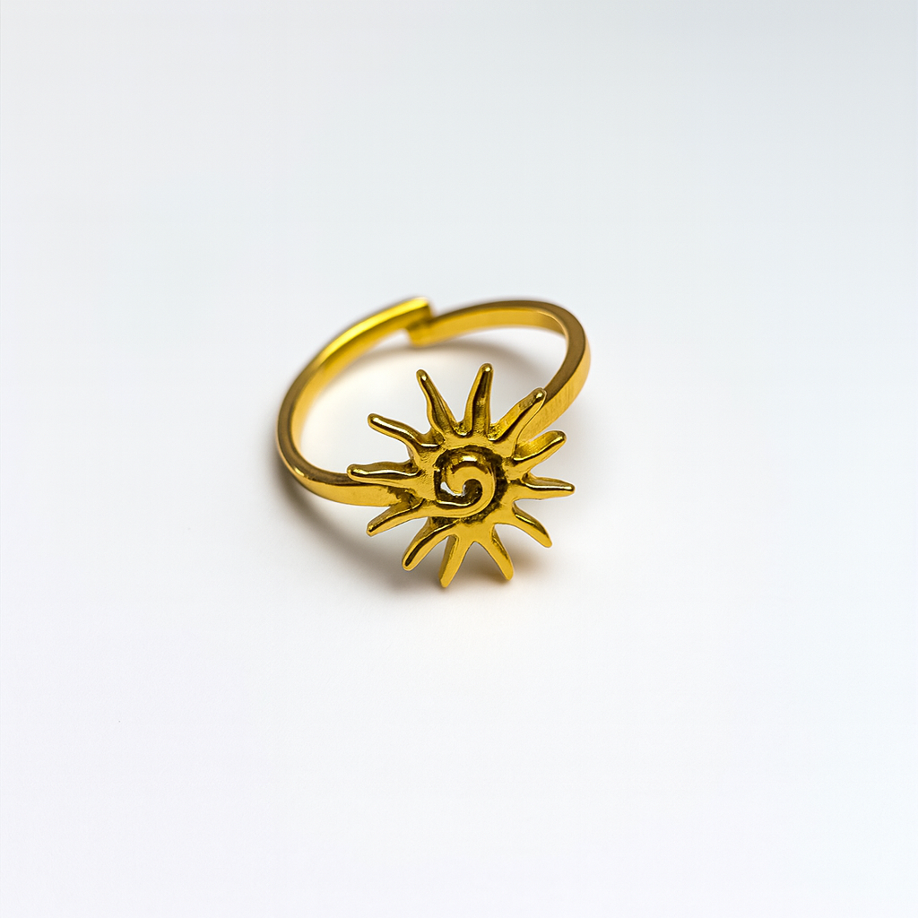 Anello Sole tribale