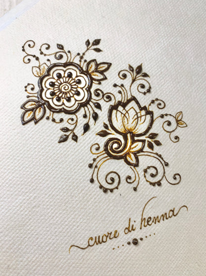 Cono Hennè 100% Naturale artigianale