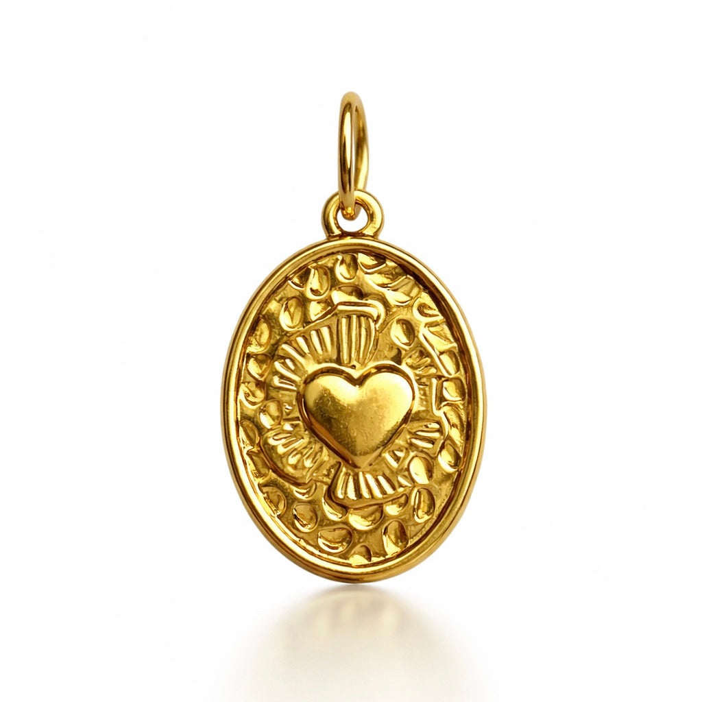 Ciondolo Sacro Amore - Acciaio Inox