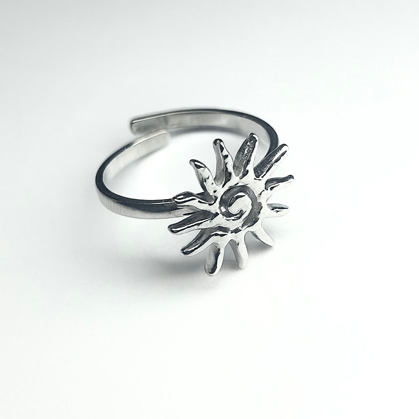 Anello Sole tribale