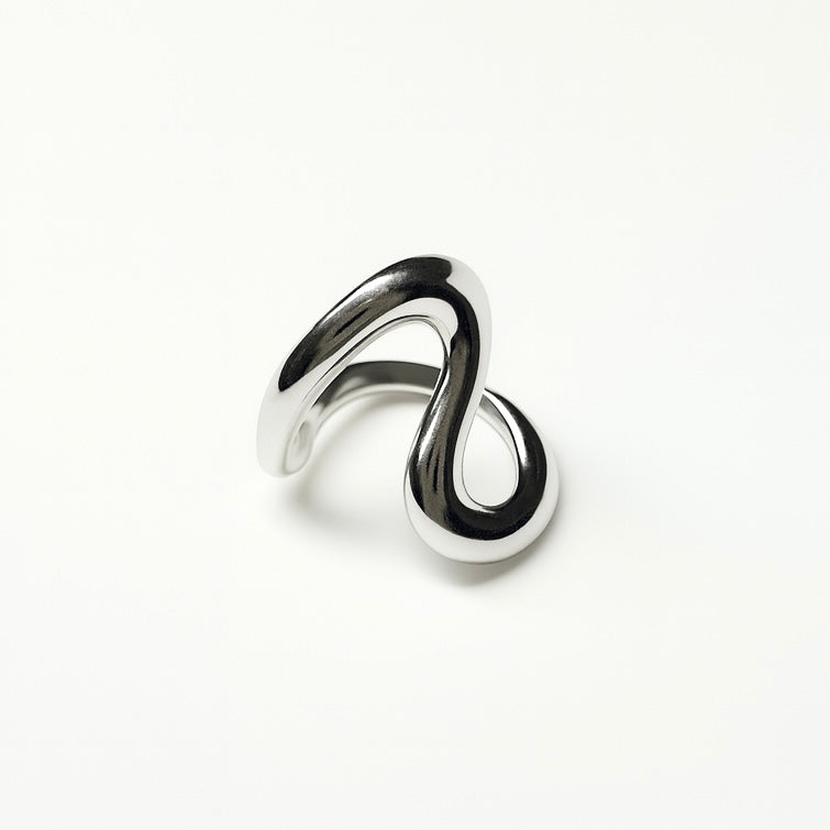 Anello Fluida  - Acciaio Inox