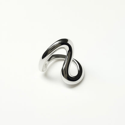 Anello Fluida  - Acciaio Inox