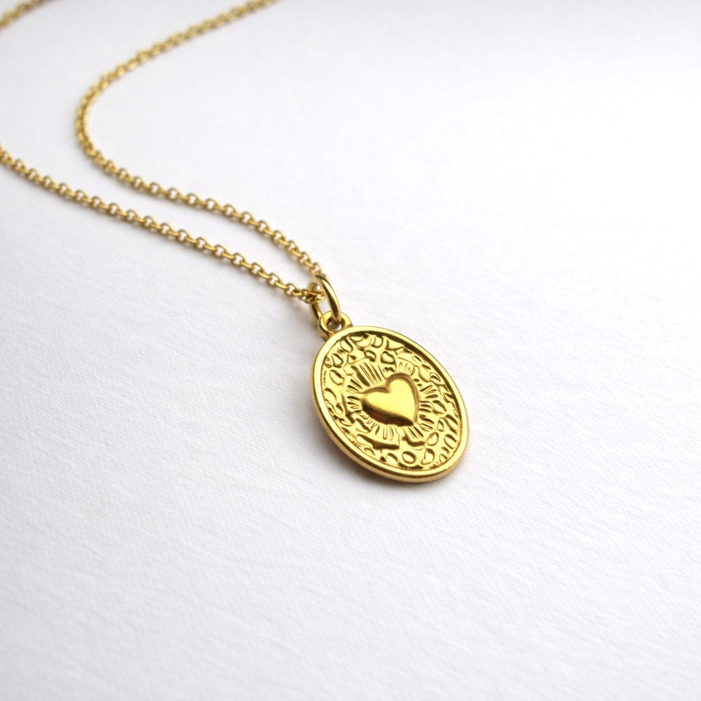 Ciondolo Sacro Amore - Acciaio Inox