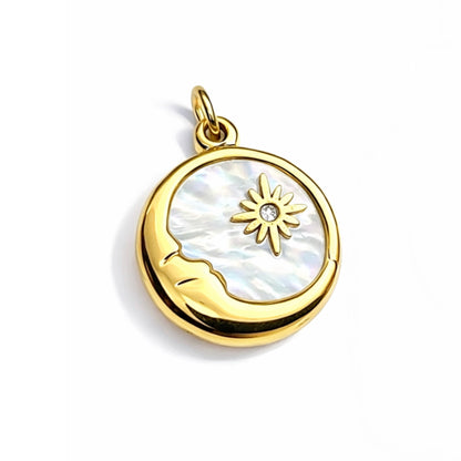 Ciondolo Canto della Luna - Acciaio Inox