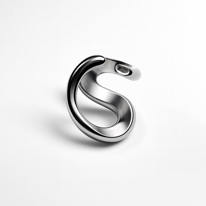 Anello Fluida  - Acciaio Inox