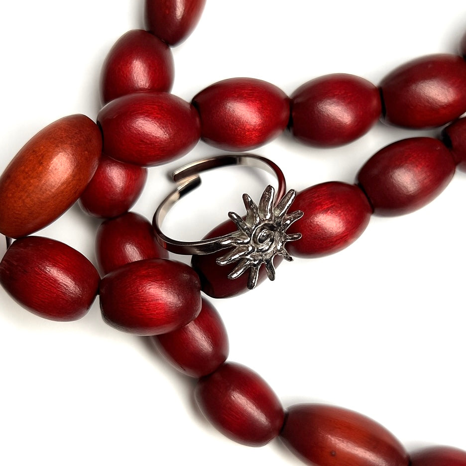 Anello Sole tribale