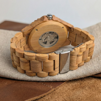 Orologio legno di Ulivo 47mm