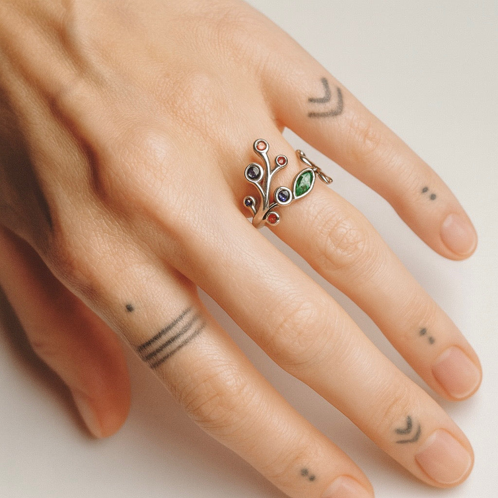 Anello Ninfa  - Acciaio Inox