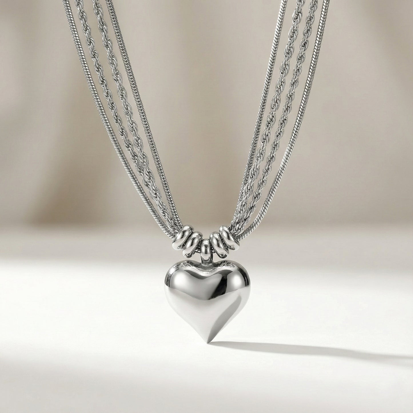 Collana Celine - Acciaio Inox