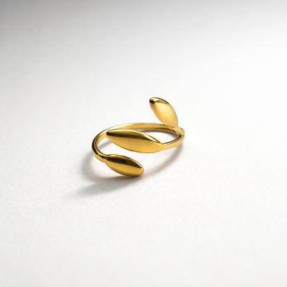 Anello Olive  - Acciaio Inox