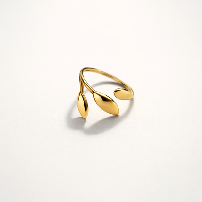 Anello Olive  - Acciaio Inox