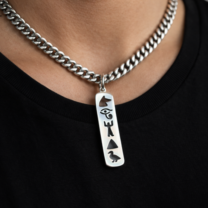 Ciondolo Anubi - Acciaio Inox