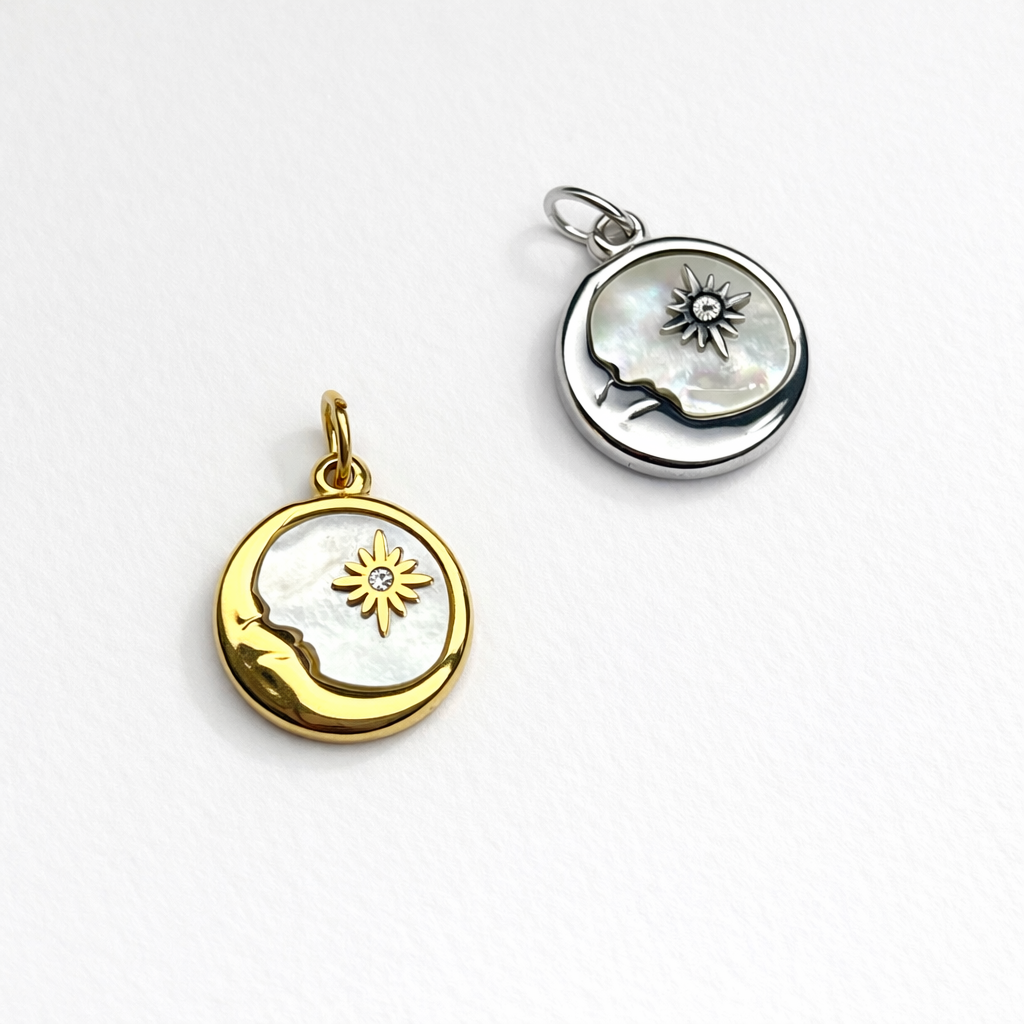 Ciondolo Canto della Luna - Acciaio Inox