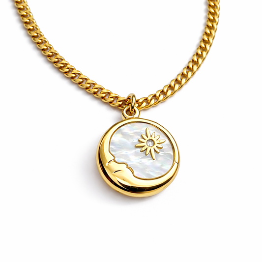 Ciondolo Canto della Luna - Acciaio Inox