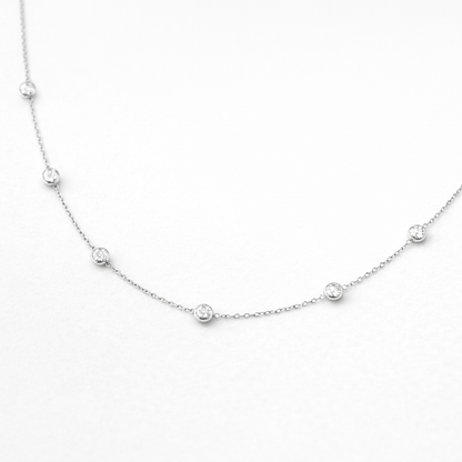 Collana Caitlyn White - Acciaio Inox