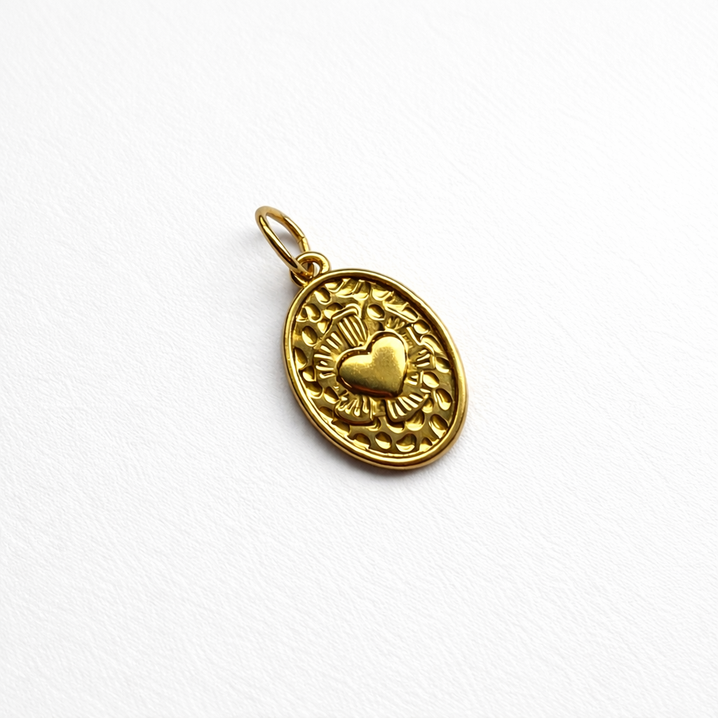 Ciondolo Sacro Amore - Acciaio Inox